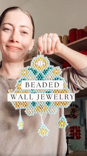 Let’s make some jewelry… for your walls! I love bead weaving using the brick stitch technique but I wanted to go bigger. I get most of my 6x9mm glass padre beads from @thebeadchest because they are the perfect shape to design with. This pattern is now inside my project library in my Creative Membership. Comment MEMBER for the link to learn how to join 殺 | Hello Hydrangea | Facebook