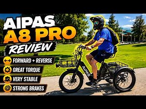 Most Powerful E-Trike I’ve Reviewed | AIPAS A8 Pro