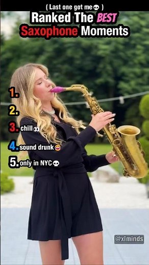 Ranked The best Saxophone Moments🎷