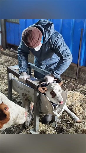 LIFE SAVER: The Brilliant Tool Helping Weak Calves Stand & Feed 🐄
