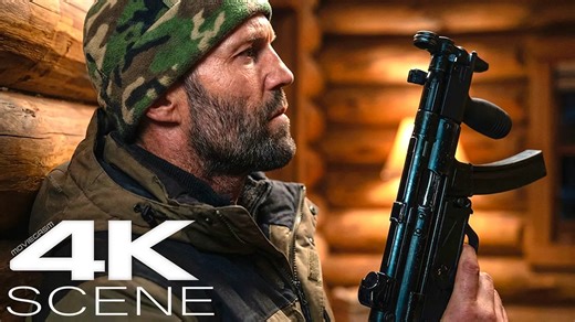 杰森·斯坦森对战精英特种部队（2026）打斗场面 | 庇护所 - 动作电影片段4K