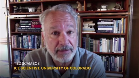 Most enduring and biggest iceberg breaks apart, with more splintering to come in its death spiral