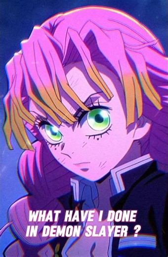 What Have Mitsuri Done in Demon Slayer ? #mitsuri #demonslayer #kny #kimetsunoyaiba #viral