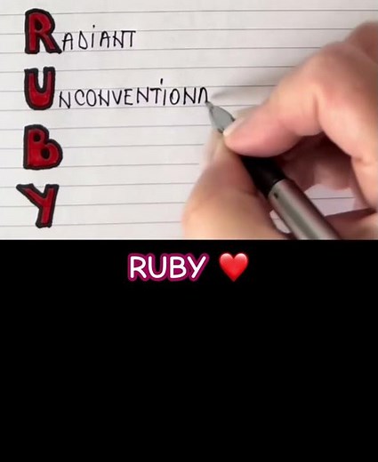 Meaning of the name RUBY #meaning #name #ruby