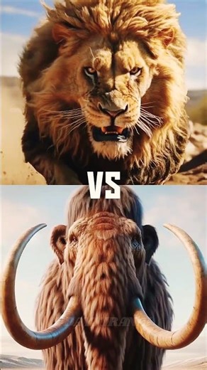 Ancient Mammoth vs Apex Predators 🔥