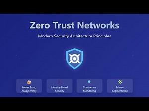 Zero Trust Networks Explained for Beginners | Modern Security Architecture