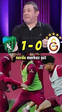 Nihat Kahveci / Kocaelispor 1-0 Galatasaray 💥 Süper Lig’de Büyük Sürpriz! Maç Sonu Yorumu