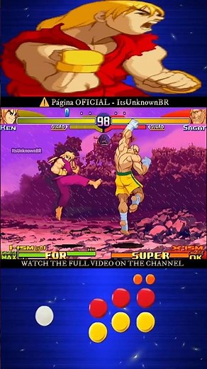 ケン最強の40ヒットコンボ！サガットを圧倒 🥋 Street Fighter Alpha 3 Max