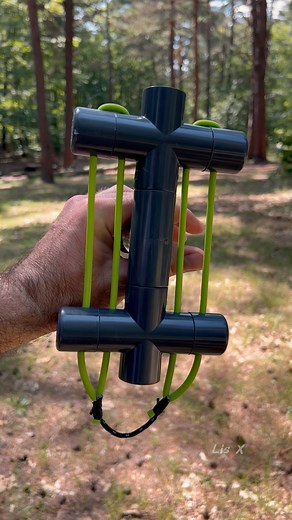 3.4M views · 10K reactions | How to Make Slingshot for Defence at Home. Full tutorial on my YouTube channel —> Lis X. #powerslingshot #uniqueslingshot #handmade #diy #slingshotforfishing #slingshotforhunting #lisx #tutorial #diyslingshot | Lis X | Facebook