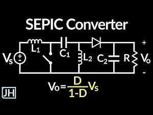 SEPIC Converter Voltage Equation Derivation