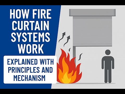 How Fire Curtain Systems Work: Explained with Principles and Mechanism
