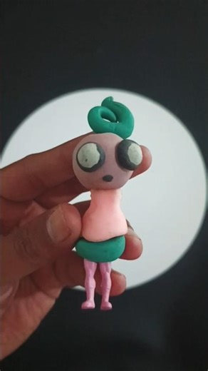 make clay anomali upin ballerina #shorts #clay