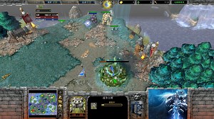 【无比霸气】魔兽争霸大帝解说 Moon vs HawK NI