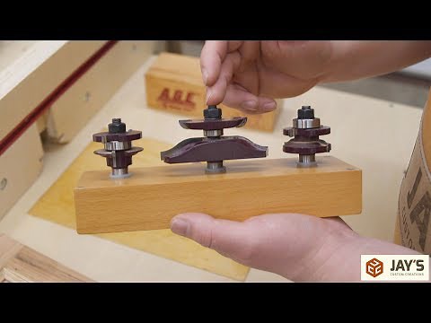 Raised Panel Cabinet Door From Router Bits - 295