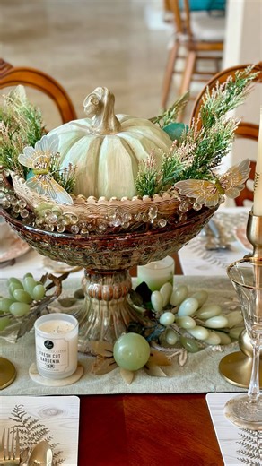 Fall dining table decor ideas