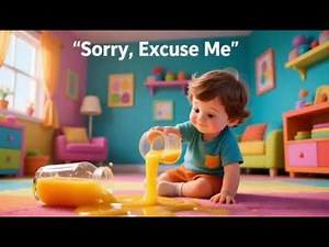 Sorry, Excuse Me Song | Nursery Rhymes for Kids & Manners Learning | CoComelon Styl