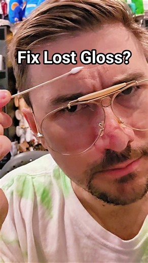 fixing lost gloss on pokemon cards?