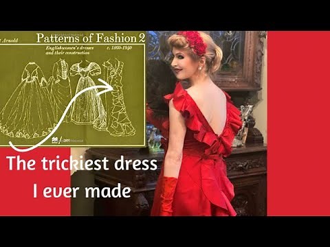 Sewing a 1930s Fishtail Gown from Janet Arnold’s Patterns of Fashion