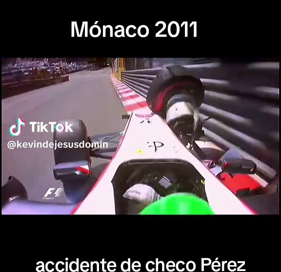 Accidente de Checo Pérez en Mónaco 2011