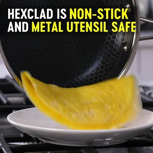See why HexClad is the FASTEST-SELLING cookware on the market right now! Our cookware is patented hybrid cookware which gives you the best of both worlds between non-stick and stainless steel. Save 25% OFF our 7PC Set for a very limited time! We have partnered with Bread to offer financing on our sets for as low as $23.97/mo! Good quality cookware is an investment that will last you years to come! Our NEW patented HexClad Technology is: 🍴Non-stick 🍴PFOA / C8 Free 🍴Oven Safe 🍴Metal Utensil Sa