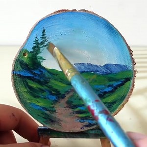 Easy Acrylic Painting Ideas / Acrylic painting for Beginners | Simple ART