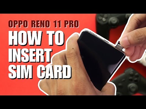How to Install a SIM Card to Oppo Reno 11 Pro 5G