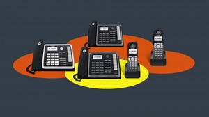 RCA Two-Line Corded Speakerphone, Expandable Up to 10 Cordless Handsets