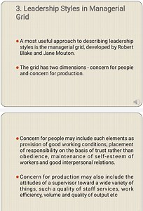 3. Leadership Styles in Managerial GridA most useful approach... | Filo