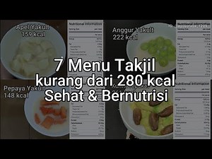 7 Menu Takjil Berbuka Puasa Ramadhan Kurang dari 280 Kcal, Sehat, Bergizi dan Praktis