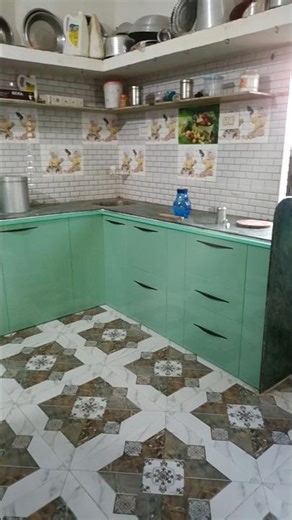 PVC Kitchen.✨#interiordesign #kitchen #pvc #kaka #home #homedecor #pvcmodularkitchen #explore #viral