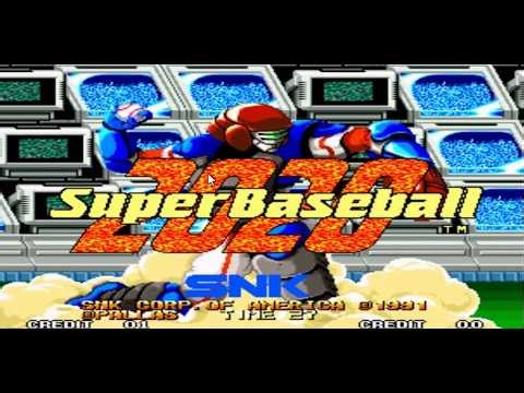 2020 Super Baseball | Retro NEOGEO Arcade Sports Game with Robot Players!