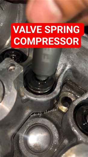 pemasangan Valve spring retainer #automobile #shopeeytdeals
