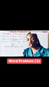 15K views · 631 reactions | Many can’t solve this AMAZING WORD PROBLEM. Click now to learn !!!. #wordproblem #equation #quadraticequations #maths #viralfacebookvideo #viralmath | Online Maths Expo | Facebook