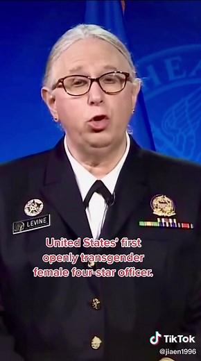 Dr. Rachel #Levine makes history as the first openly transgender female four-star admiral in the U.S. October 20, 2021.