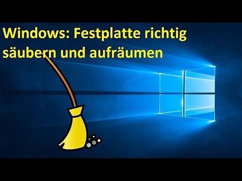 Windows: Festplatte richtig säubern und aufräumen