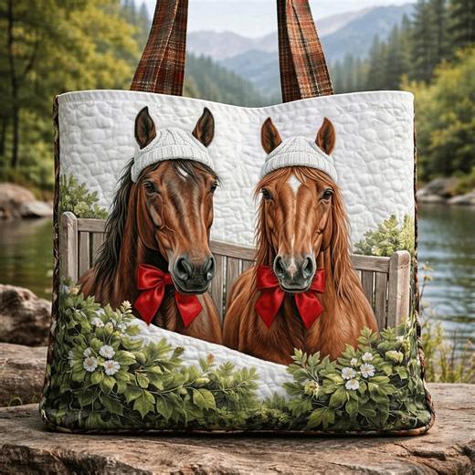 Horse Premium Tote Bag - Paw Gift