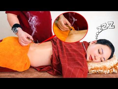 ASMR Foot Massage with Baliao Acupuncture 💆‍♀️ Muscle Pain Relief Therapy 😴