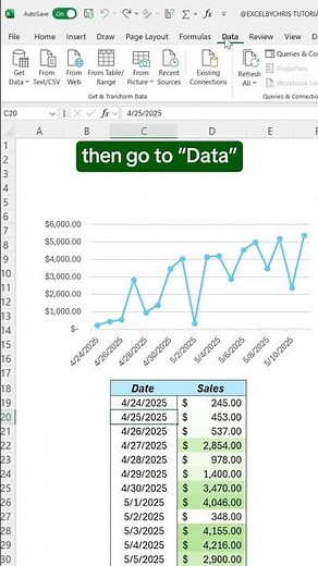 How to forecast data in Excel! #excel #spreadsheet #forecasting