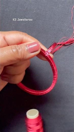 Crafting a Gorgeous Silkthread Bangles: Step-By-step Guide! #diy #silkthreadbangles