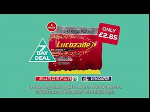 EUROSPAR 7 Day Deal - Lucozade advert UK