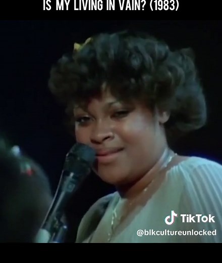 The Clark Sisters Live Performance of “Is My Living In Vain?” (1983)
