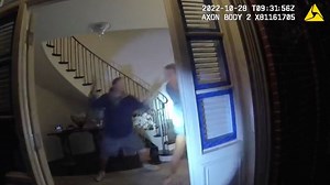 Footage released of hammer attack on Nancy Pelosi's husband