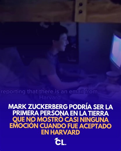 Reacción de Mark Zuckerberg en Harvard: ¿sorpresa o desinterés?