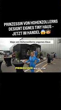 PRINCESS VON HOHENZOLLERN DESIGNS TINY HOUSE #rv #camping #ad #tinyhouse #homeownership