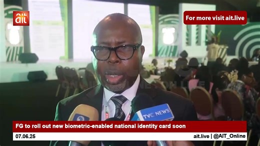 8.1K views · 224 reactions | FG to roll out new biometric-enabled national identity card soon | AIT Online | Facebook
