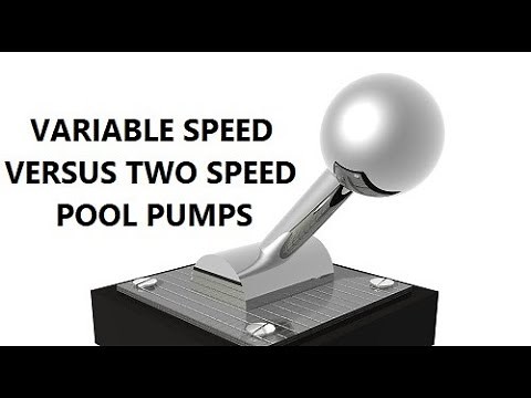 Variable Speed Pump Versus Two Speed Pump Comparison