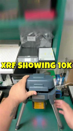 Customer brought in a 10k gold bracelet with lab grown diamonds… But lab diamonds usually don’t add