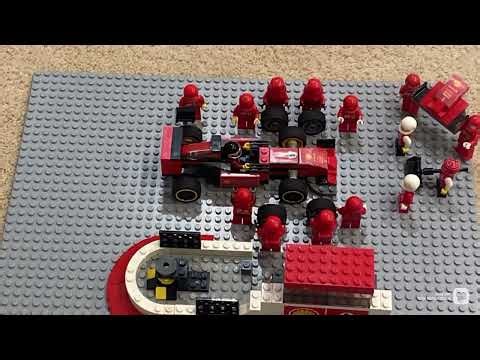 F1 Lego Ferrari Pitstop
