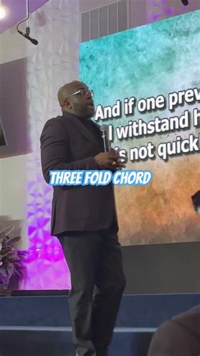 Intertwined in a marriage, outside sources can’t destroy what God has put together Bishop Gibson