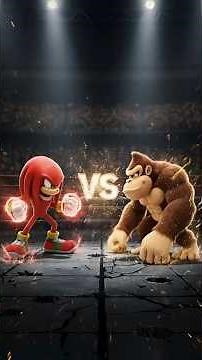 Batalha dos Campeões Knucles VS Donkey Kong